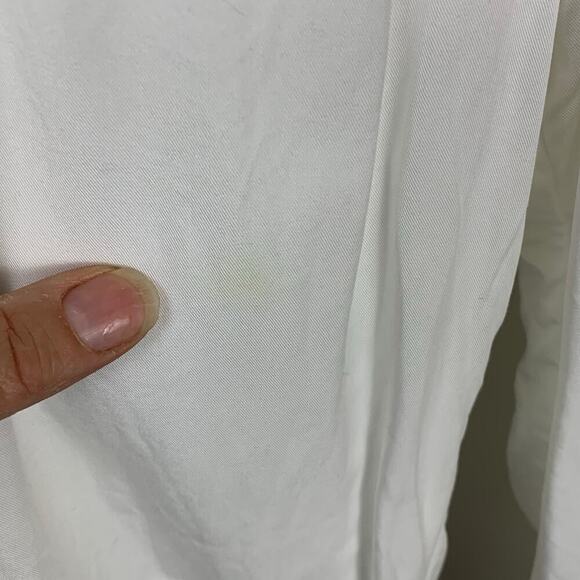 Tularosa Crisp White Resort Style Super High Waisted Paper Bag Pants - Size XS - Picture 7 of 7